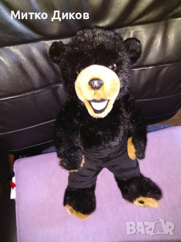 Плюшено ново красиво мече 37х18х15см, снимка 2 - Плюшени играчки - 44202134