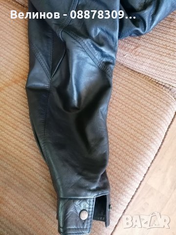 Кожено яке, снимка 6 - Якета - 24867385