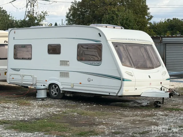 Каравана-ABBEY GTS-Френска Спалня/MOVER/Форселт/СОЛАР/Вграден 120л Резервоар