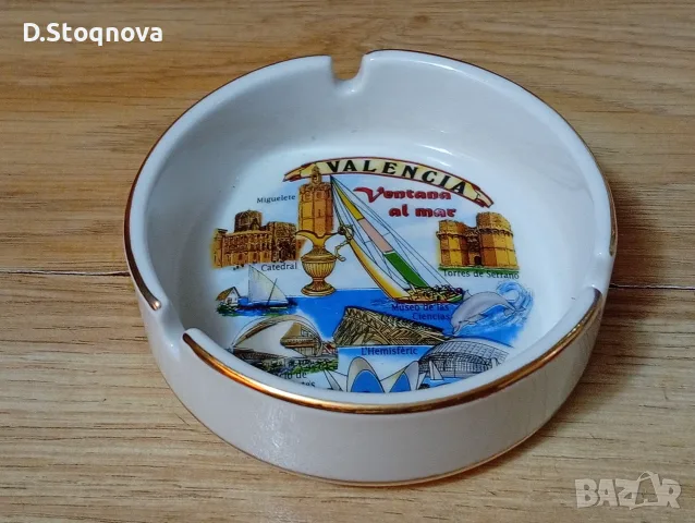  Пепелник -(Порцелан)+Подарък!, снимка 2 - Пепелници - 56525721