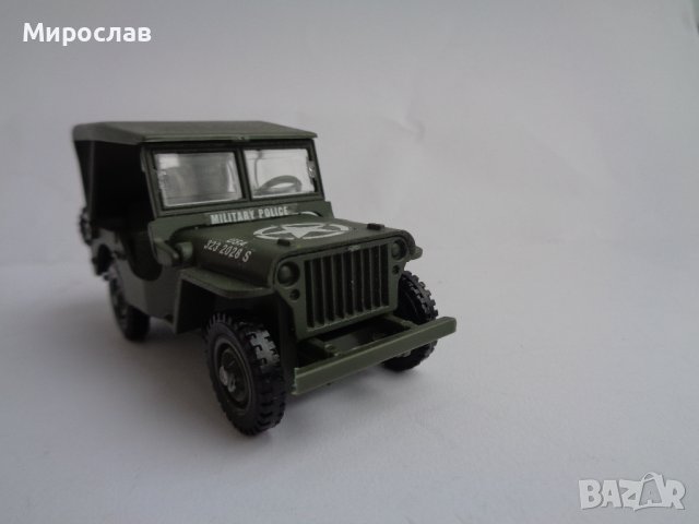 SOLIDO 1/43 JEEP WILLYS ИГРАЧКА КОЛИЧКА ВОЕНЕН МОДЕЛ ДЖИП, снимка 7 - Колекции - 44349905