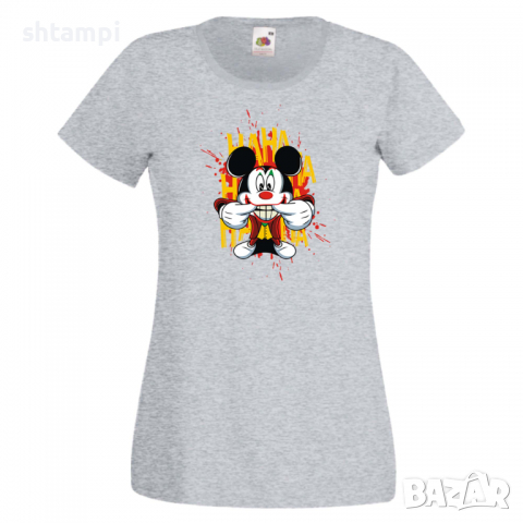 Дамска тениска Mickey Joker Batman Мини Маус,Микки Маус.Подарък,Изненада,, снимка 4 - Тениски - 36526304