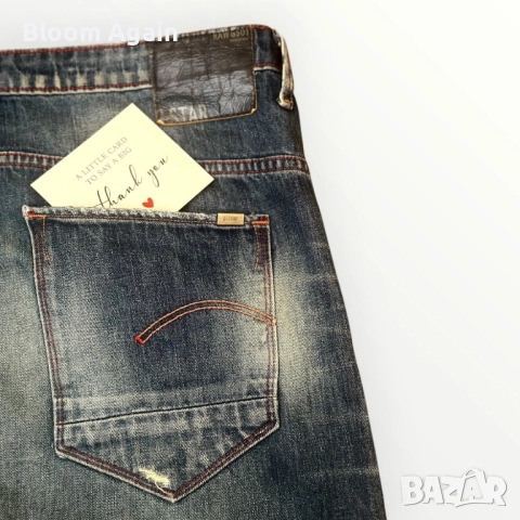 Мъжки дънки G-STAR, снимка 5 - Панталони - 51658724