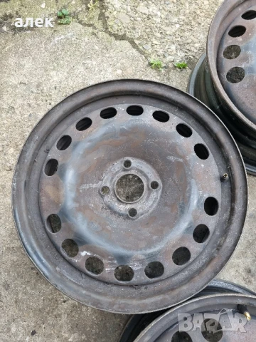 Опел железни джанти 16 4х100, снимка 3 - Гуми и джанти - 50611841