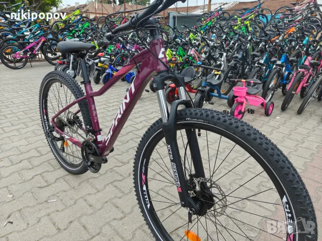 Промо велосипед 27.5" Sprint MAVERICK LADY S розов, снимка 5 - Велосипеди - 56070572