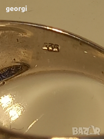 сребърен пръстен с камъни , снимка 11 - Пръстени - 44596269