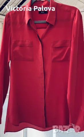 Копринена риза TURNOVER Холандия, снимка 5 - Ризи - 49624301