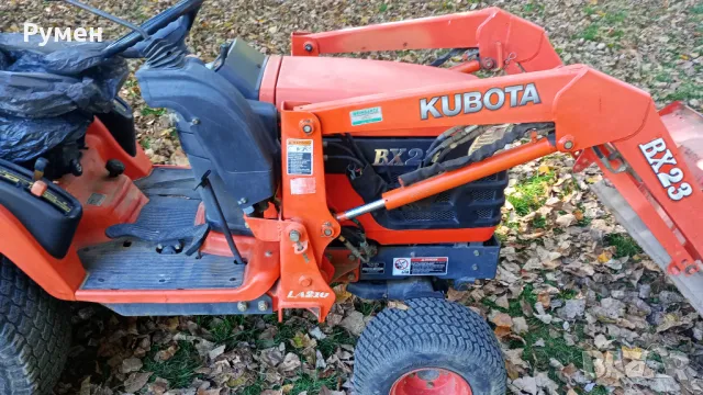 БАГЕР KUBOTA BX 23, снимка 5 - Селскостопанска техника - 47733248