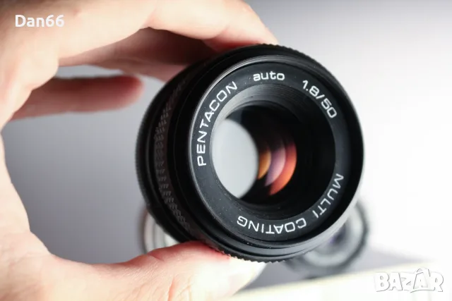Лот М42 обективи - Pancolar 1,8/50, Tessar 2,8/50, Pentacon 1,8/50, Primotar 3,5/50, Industar 50mm, снимка 9 - Обективи и филтри - 56224347