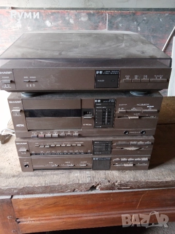 Продавам усилвател, дек и грамофон Шарп , снимка 4 - Декове - 52184863