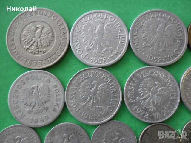 Голям лот Полски монети , снимка 8 - Нумизматика и бонистика - 32738767