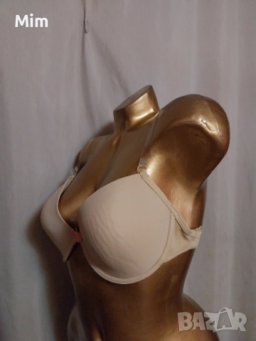 80 С Сутиен в цвят телесен със силиконов гръб, снимка 4 - Бельо - 51899131