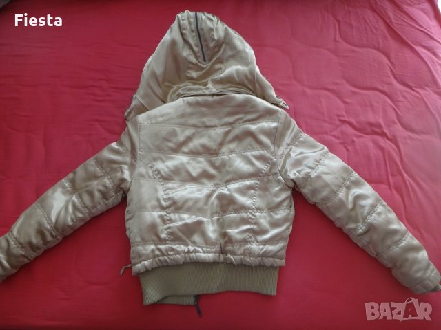 Златисто зимно яке, снимка 2 - Якета - 32084982