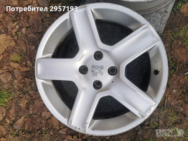Алуминиеви джанти за Пежо 17 4х108 Атлантис , снимка 5 - Гуми и джанти - 53066518