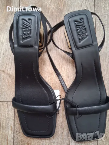 н.41 Zara сандали, снимка 5 - Сандали - 49685910