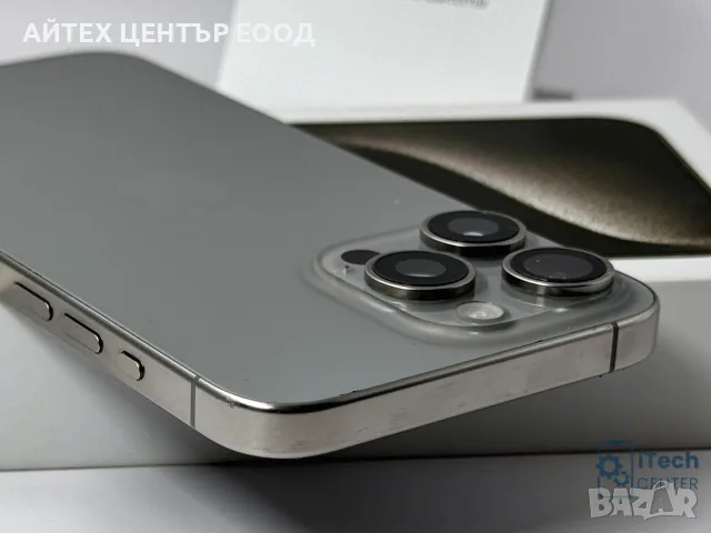 iPhone 15 Pro Max, 512GB, Natural Titanium, 100% батерия, ОТЛИЧЕН, 1г. ГАРАНЦИЯ!, снимка 7 - Apple iPhone - 56005557