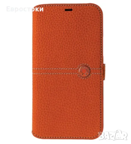 Faconnable Folio Защитен калъф от синтетична кожа за iPhone 6/7/8/SE 2020 оранжев