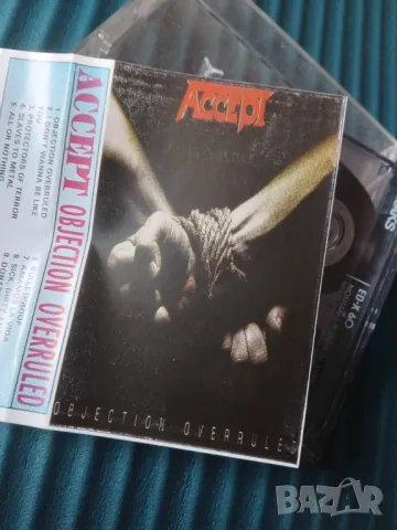 Accept – Objection Overruled - аудио касета музика