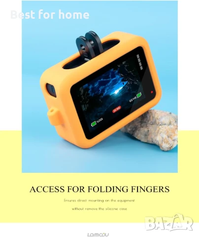 Силиконов , защитен  калъф Lammcou за камера Hero 12 11 10 9, снимка 4 - Чанти, стативи, аксесоари - 50848905