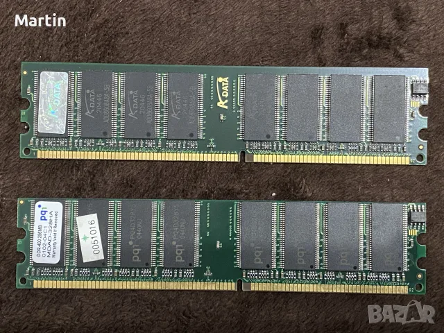 RAM DDR 2x256MB 400Mhz
