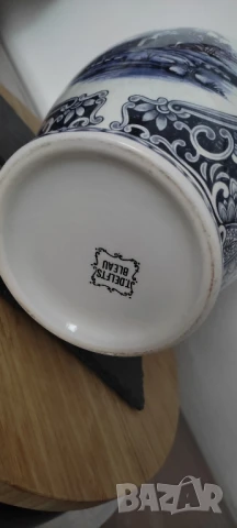 Ваза с капак * Буркан* Урна* " Delfts Bleau" *, снимка 4 - Вази - 50937205