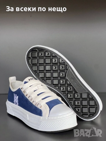 Amiri Мъжки Сини Маратонки🔝Мъжки Спортни Обувки Амири🔝Кецове Код E951, снимка 4 - Маратонки - 51994621