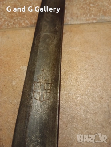 Стара италианска сабя мод.1855, снимка 11 - Други ценни предмети - 53125495