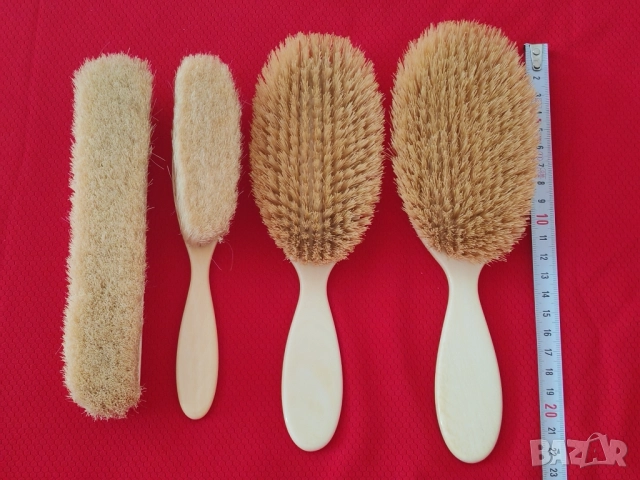 Комплект тоалетни принадлежности от слонова кост със сребърен монограм. , снимка 6 - Антикварни и старинни предмети - 51655159