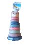 Рингове за низане с мече в пастелни  цветове, снимка 1 - Игри и пъзели - 38226025