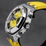Audemars Piguet Royal Oak Offshore Diver Chronograph 42mm Steel Yellow Dial Различни Цветове, снимка 5