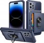 Нов Калъф Кейс Гръб за защита телефон iPhone 14 Pro Max със стойка Айфон