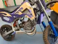 120855  детски бензинов кросов мотор  pocketbike цена 70 евро  има компресия , няма въже за палене ,, снимка 4