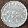1/2 рупия 1946, Индия, снимка 1 - Нумизматика и бонистика - 44226471