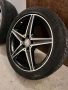 Оригинални AMG джанти 18” за W205 с гуми 245/40ZR18 – ТОП състояние!, снимка 2