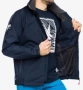 Мъжко ветроходно яке Helly Hansen Crew Hooded Midlayer 2 navy, снимка 11