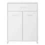 vidaXL Шкаф за баня, бял, 60x33x80 см, инженерно дърво, снимка 5