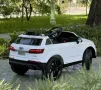 Акумулаторен джип Audi Q7 12V с меки гуми с Кожена седалка , снимка 14