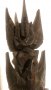 Африканска статуетка, снимка 1 - Статуетки - 31289806