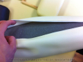 Цилиндрична възглавница за масажна кушетка (кремава или черна) - TS0014, снимка 6