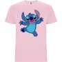 Нова детска тениска с героя Стич (Funny Stitch), в четири цвята, снимка 5