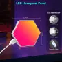 Модулни Хексагонални LED Светодиодни Панели MeRGBW-Home (Комплект от 12 броя), снимка 2
