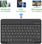 Ултра тънка безжична Bluetooth клавиатура Jademall, Презареждаема AZERTY подредба, снимка 2