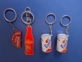 Лот Стари Рекламни Ключодържатели Кока Кола Фанта, снимка 4
