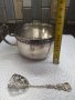 Сребърна Чаша за Кафе Комплект със Чинийката и Лъжичка  Проба Сребро 0,916-200 грама , снимка 9