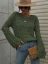 Дамски свободен пуловер с кръгло деколте, 3цвята - 023, снимка 8