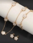 Комплект бижута от 3 части - колие, гривна и обеци, снимка 2