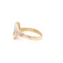 Златен дамски пръстен 2,75гр. размер:56 14кр. проба:585 модел:21884-1, снимка 3