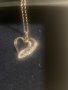 	Нова нежна Дамска огърлица с кристали Сърце Циркон Колие Подарък жена, снимка 7