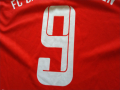 Байерн Мюнхен футболна фен тениска и №9 Левандовски размер М отлична, снимка 7