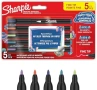 Нови Акрилни маркери Sharpie 5 цвята Earth Tones за декорация с фини върхове, снимка 1